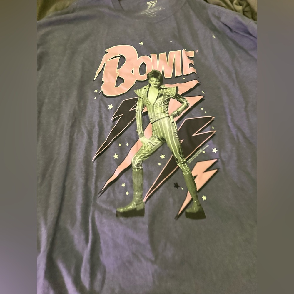 Bowie Graphic T-Shirt - Purple size 2xl - Picture 2 of 4